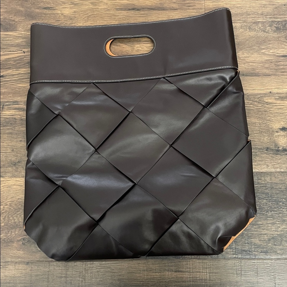 ‘Bottega Veneta’ Woven Leather Tote Bag